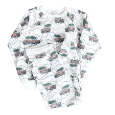 American Eagle Jogger Sweatshirt Matching Set Red Truck Christmas Tree Sz XS
