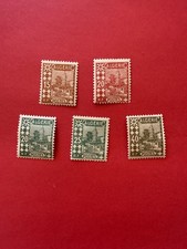 Timbre Algérie 1926 #38 à 41 & 47, 1930 comme neuf (326Q)