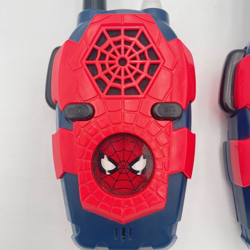 Walkie Talkies Marvel Spider-Man Niños Radios bidireccionales eKids SM-212 AAA Batería Pa - Imagen 2 de 10