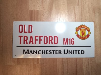 Manchester United Blechschild Premiere League Old Trafford