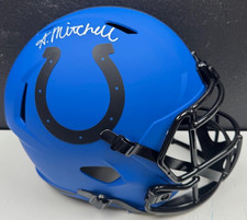 ADONAI MITCHELL SIGNED AUTO FULL SIZE RAVE INDIANAPOLIS COLTS HELMET *FANATICS*