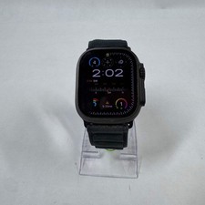Unlocked Apple Watch Ultra 2 49MM Black Titanium Black Solo Loop MX4R3LW/A