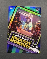 🔥🔥2021 Topps WWE John Cena’s Greatest Moments - Iconic Entrance - RARE - Mint