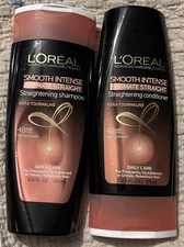 L'Oreal - Smooth Intense -Ultimate Straight Straightening Shampoo & Conditioner
