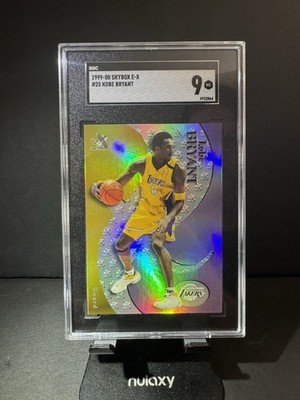 KOBE BRYANT 1999-00 SkyBox E-X #25 Graded SGC 9 MINT Los Angeles 