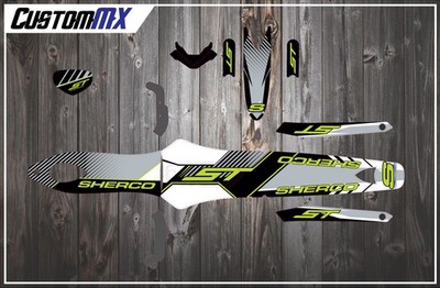 SHERCO ST 2002-2005 TRIALS KOMPLETTES GRAFIK-KIT - FAHRRAD AUFKLEBER STICKER