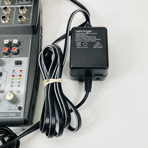 Mezclador Behringer Xenyx 802 Premium de 8 entradas y 2 buses con cable de alimentación cable de bajo ruido - Imagen 3 de 12