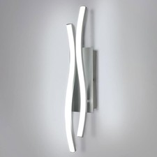 LED Wall Light Indoor 14W 6500K Modern Wall Sconce Lamp Aluminum Lighting Silver