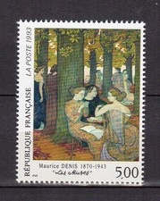 France 1993 ART Les Muses de Maurice Denis Y&T 2832 timbre MNH Tableau