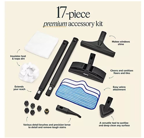 Dupray Neat Plus Steam Cleaner, Grey