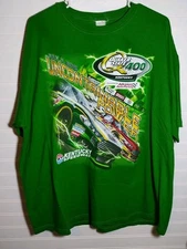 Kentucky Speedway Quaker State 400 Mens TShirt Green 2xl (49" Chest) Nascar 2015