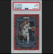 2022-23 Panini Prizm - Ja Morant #200 Choice Red Prizm /88