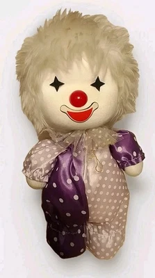 Vintage Harlekin Clown Puppe Spieluhr von Poter in Retro, Spieluhr, - Bild 1 von 4