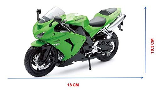 New-Ray 1:12 Motorcycle 2006 Kawasaki Zx-10R- Sport Bike, Green | eBay