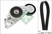 NEU - Schaeffler INA 529042910 Keilrippenriemensatz FüR Audi Seat Skoda VW