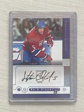 Autógrafo Be A Player Signatures Stephane Quintal Canadiens 2005-06