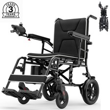 34lb Ultra-Lightweight Electric Power Wheelchair All Terrain Motorized Wheels US
