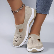 Women'S Casual Shoes Breathable Comfortable Orthopedic Shoes Non Slip Sneakers f