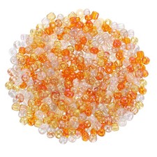 2000Pcs Glass Seed Beads 3mm Mini Glass Seed Spacer Bead Rainbow Color