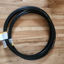 1 Pair 2x Continental Ride Tour 700 X 42c 28x1.6 Bike Tires. Black New 28