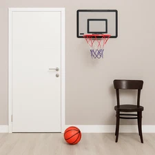 Mini Basketball Hoop Indoor & Door Wall Mounted Kids Adults Small Sport Game Set