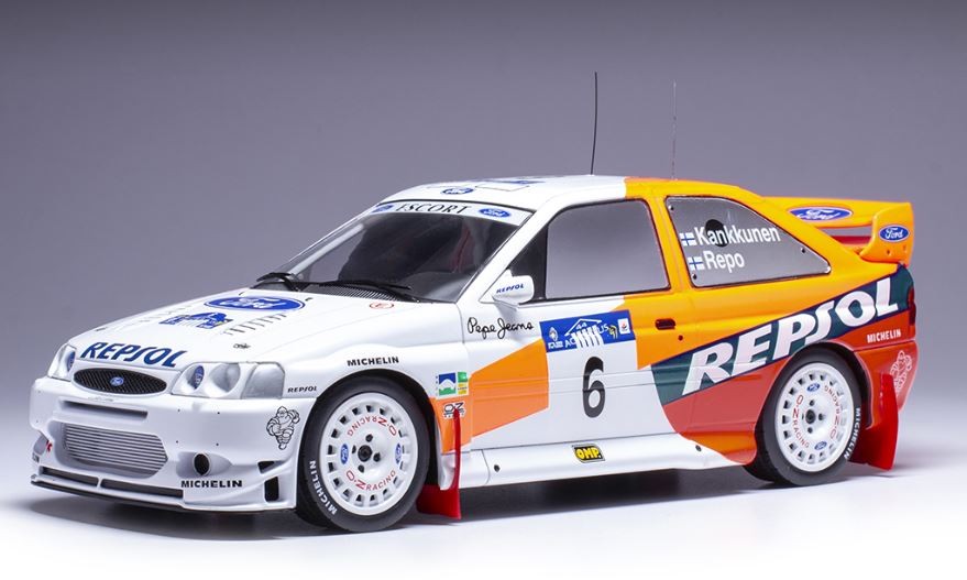 Ford Escort #6 Rallye Acropolis 1997 IXOMODELS voiture miniature de collection 1/43