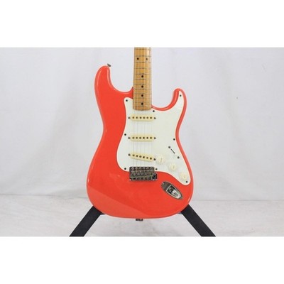 FENDER JAPAN ST57-85 Used Maple fingerboard Red w/Soft case | eBay