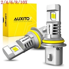 Auxito 9007hb5 Led Headlight Bulbs High Low Beam 6500k Super White Bright 24x