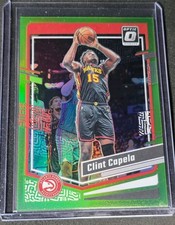 2023-24 Panini Donruss Optic Prizm Clint Capela Hawks #5 Serial Numbered /149