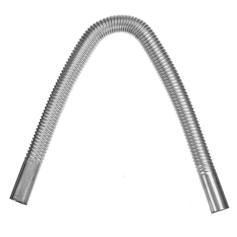 60cm Stainless Steel Car Exhaust Pipe Hose Tube Kit For Parking Diesel Heater - Image 2 of 4