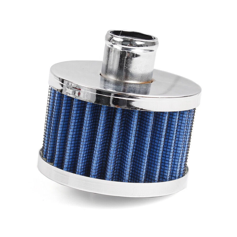 2X 1" Extra Flow Breather Blue 1" Push In Vent Filter for Valve Cover Foto 4 de 4