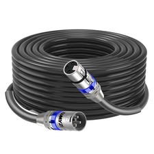 XLR Cable Microphone Cable 75 Feet Premium Balanced Mic Cable Pure Copper Con...
