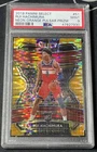 2019-20 Select Rui Hachimura Neon Orange Pulsar Prizm RC SN:11/13 #51 PSA 9
