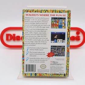 NES Nintendo THE GREAT WALDO SEARCH - NEW & Factory Sealed + Authentic H-Seam!