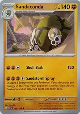 120/198 SANDACONDA | UNCOMMON | SCARLET & VIOLET POKEMON CARD