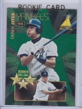DEREK JETER ROOKIE CARD Zenith Roll Card RARE $$ RC Baseball New York Yankees!