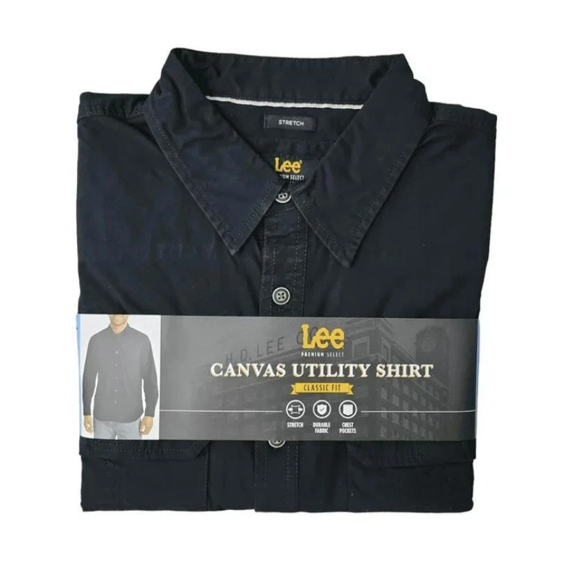 Lee Long Sleeve Black Shirts for Men for sale | eBay