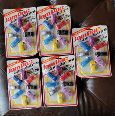 TOOTSIETOY Die-cast 1988 JAM PAC SPEEDSTERS SET #2896 - Sealed in Org Packaging