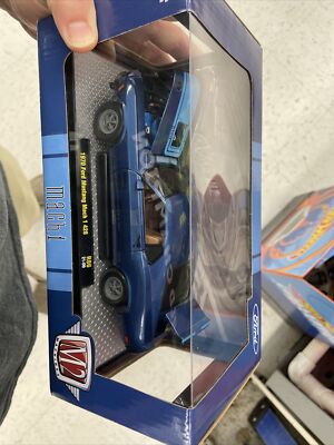 M2 Machines 1970 Blue Ford Mustang Mach 1 428