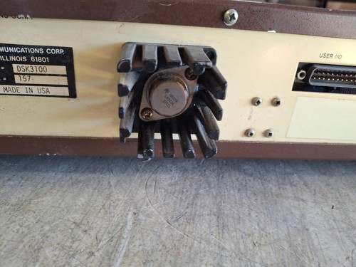 Hal DS-3100 Napęd dyskowy DS-3100 RTTY/CW Terminal Dekoder Szynka Radio Teletyp - Zdjęcie 19 z 22