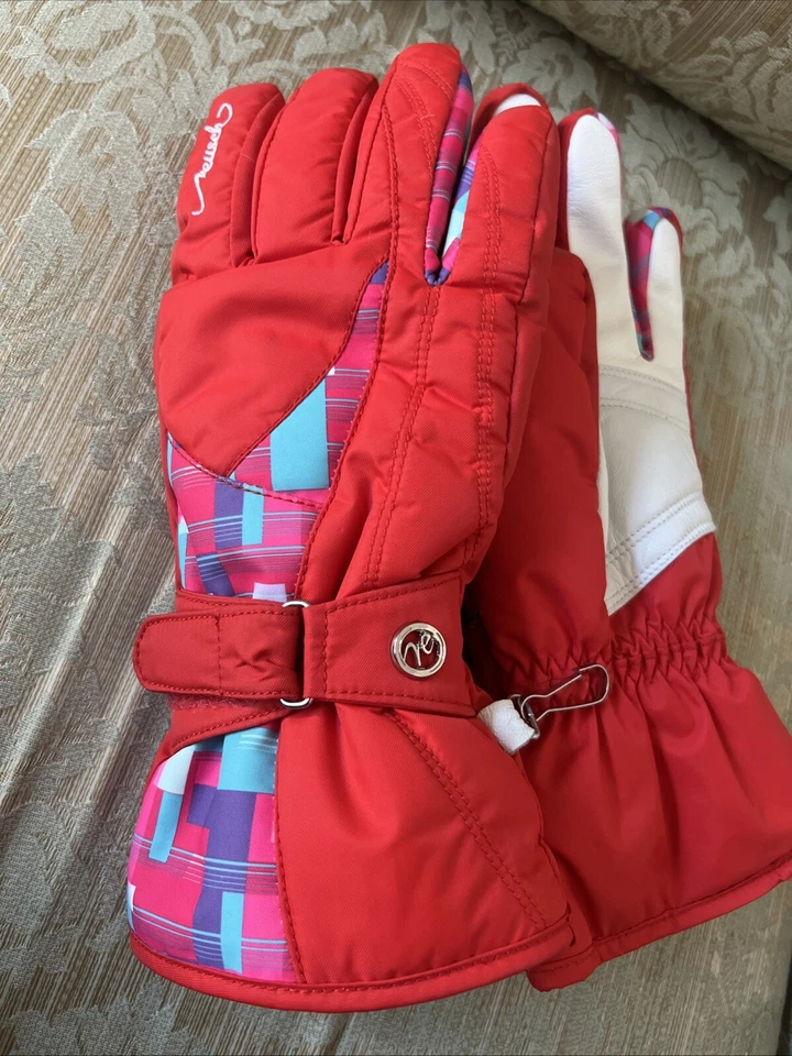 Guantes Reusch Alexa GTX Rosa -Talla Us 7 R-TeX Primaloft Foto 4 de 4