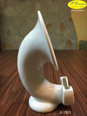 Grammofono Amplificatore Per Smartphone - In Porcellana Senza Elettricità | Design Elegante Con Astuccio - Foto 6