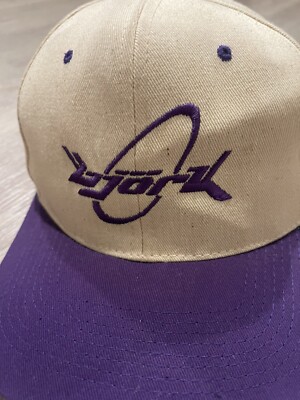 100% Authentic 1995 Björk Post Snapback Cap Vintage 90s 1990s