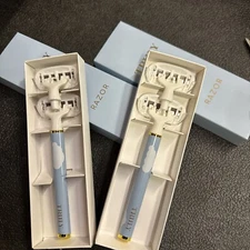 2 PACK   Truly Beauty Brand Ladies Shaving Shaver Razor 5 blade with extra blade