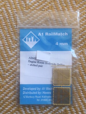 A1 Railmatch Models Spurweite OO/EM 4mm - A2602 Lokraum Karosseriegitter PR