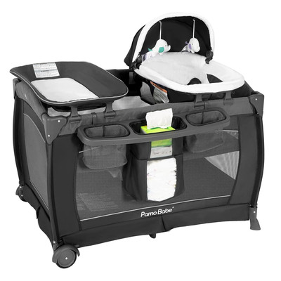 Pamo Babe Playard Portable Playard Foldable Playpen for Baby and Toddler Portabl
