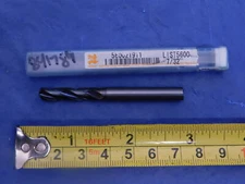 OSG 7/32 CARBIDE COOLANT DRILL BIT 15/64 SHANK 1" LOC .21875 3 FLUTES 560021911