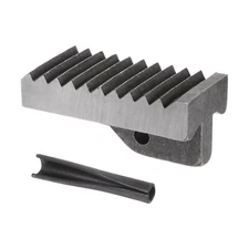 Pipe Wrench Heel Jaw w Pin Assembly 48" Wrench Replacement High Carbon Steel