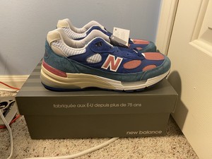 new balance 992 preto e rosa