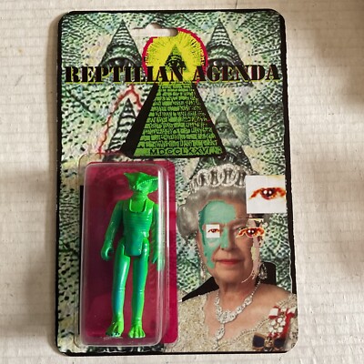2014 DKE  DAMarx Toys REPTILIAN AGENDA  3.75  Resin Action Figure NEW